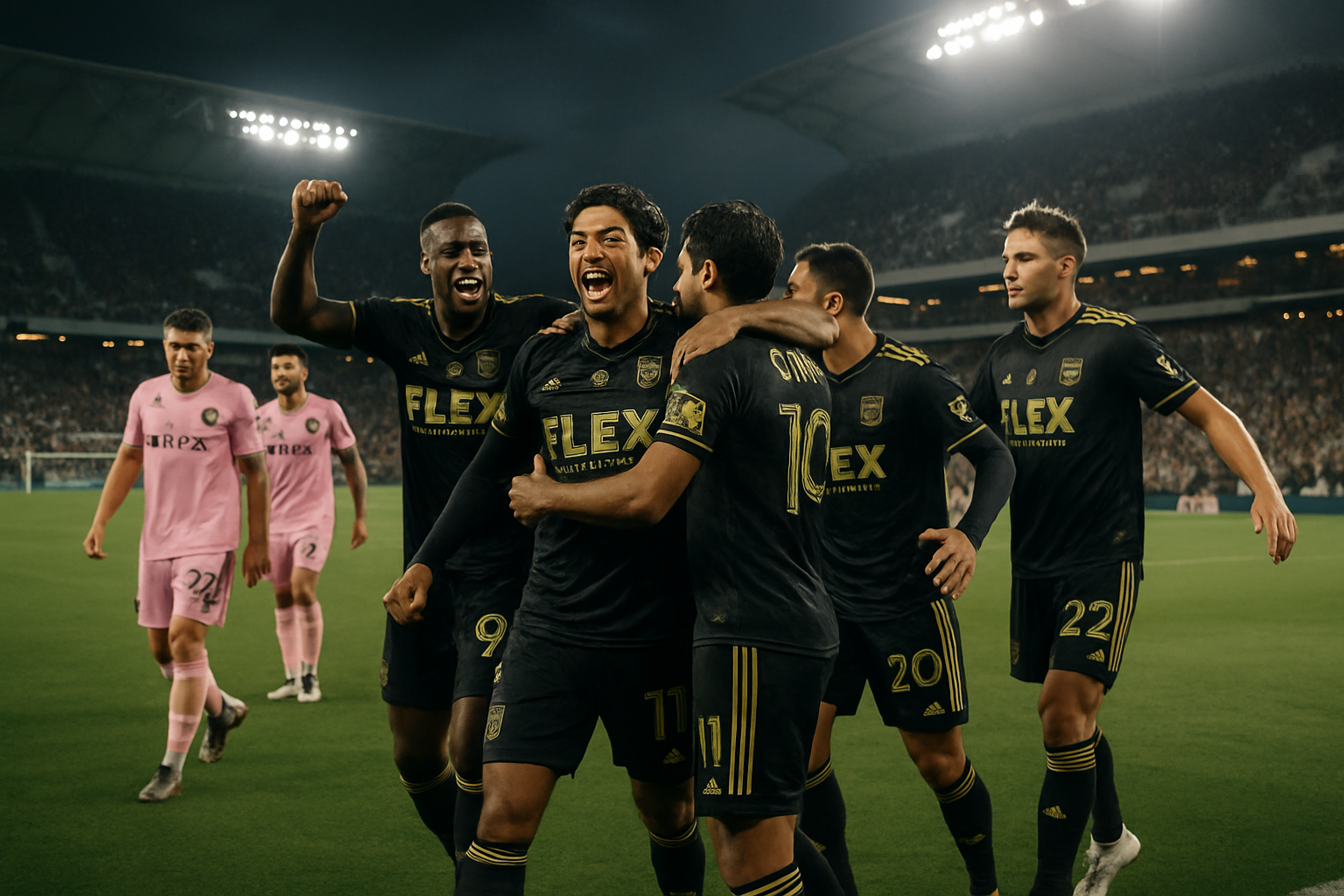 LAFC Crushes Defending Champions Inter Miami 3-0 in MLS Season Opener Despite Messi's Presence