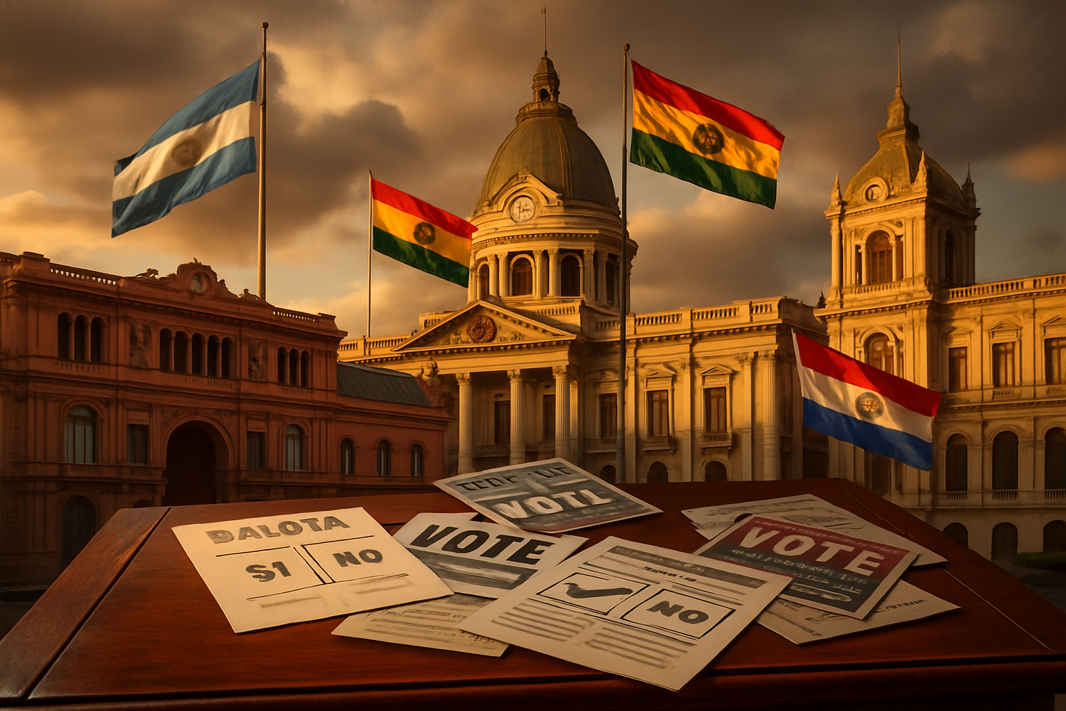 Political Realignment Sweeps Latin America as Argentina, Bolivia, and Paraguay Navigate Electoral Crossroads