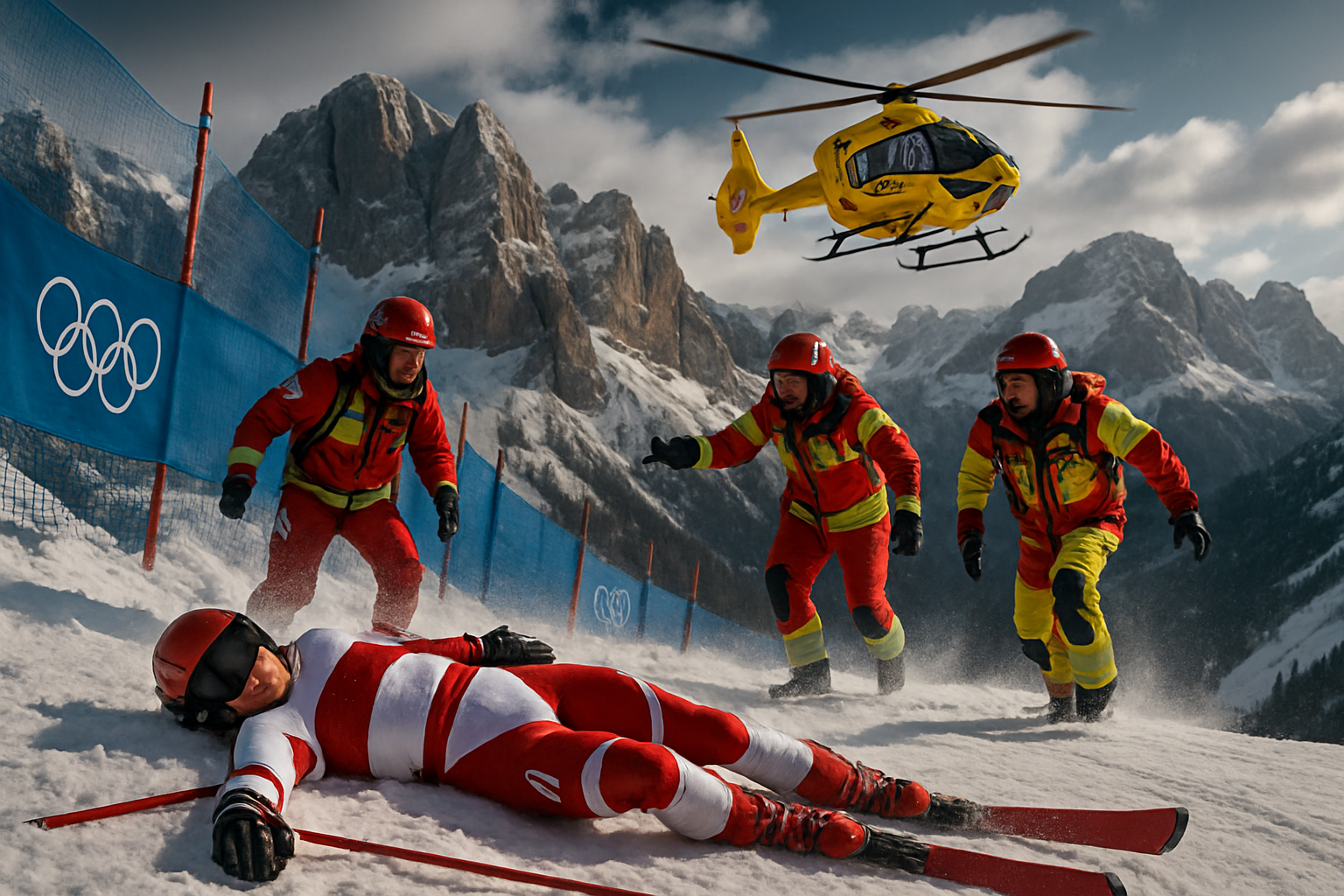 Lindsey Vonn's Olympic Dream Ends in Devastating Crash as Breezy Johnson Claims Gold