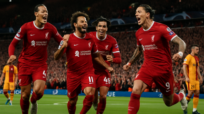 Liverpool Storm Into Champions League Quarter-Finals with Stunning 4-0 Victory Over Galatasaray