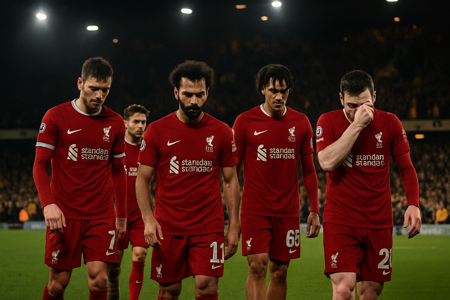 Liverpool's Champions League Dreams in Tatters After Stunning Defeat to Bottom-Placed Wolverhampton