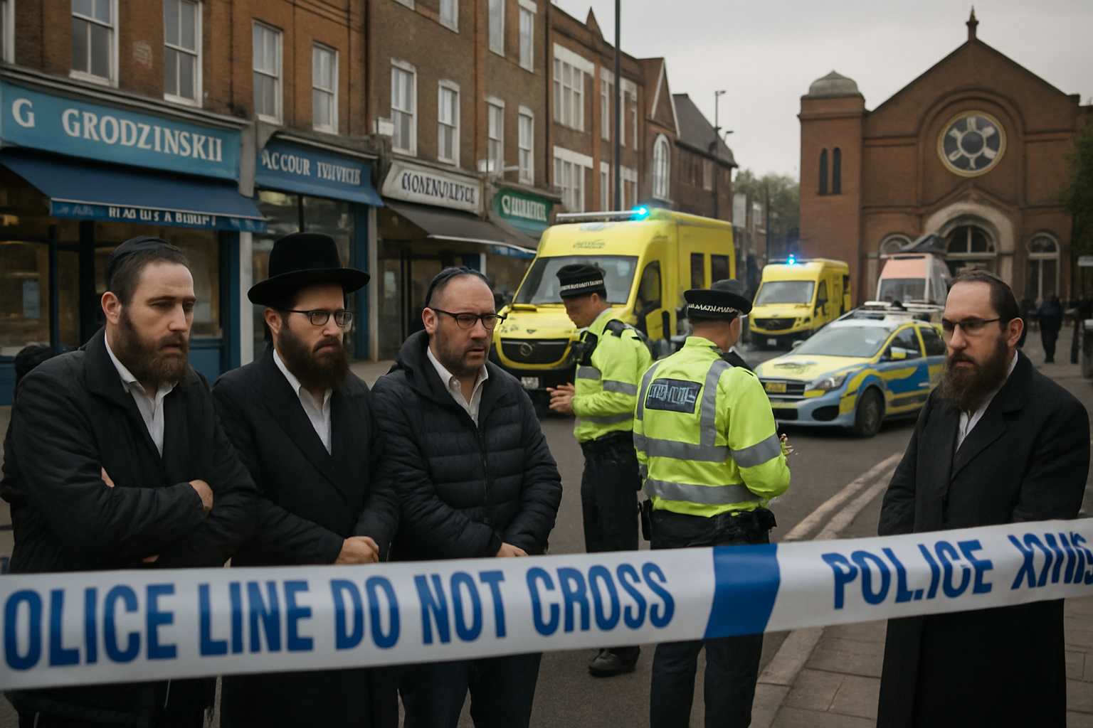 Two Stabbed in Suspected Antisemitic Attack in London's Golders Green Jewish Quarter