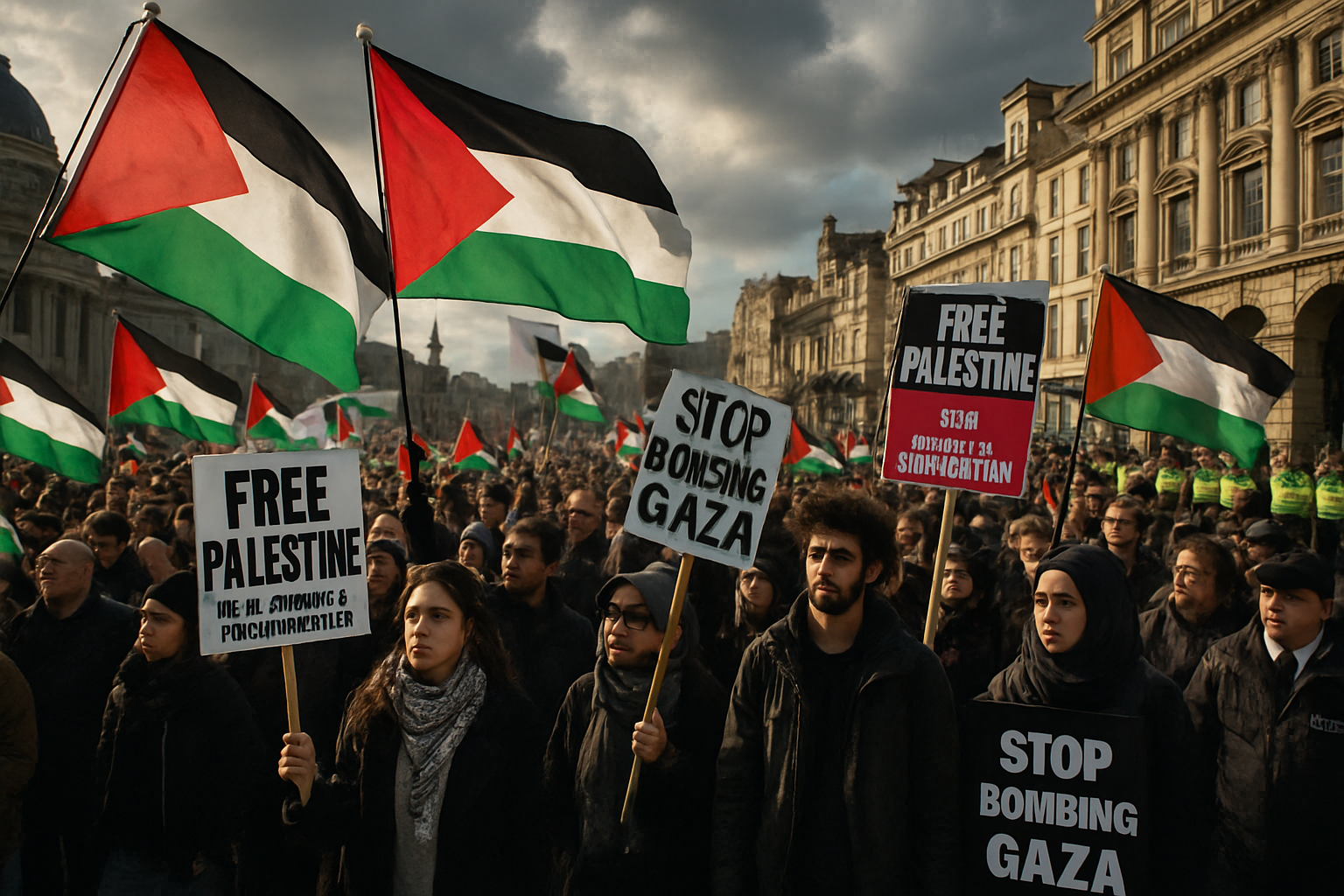 Over 500 Arrested in London Pro-Palestine Demonstrations as Tensions Escalate Over Government Ban