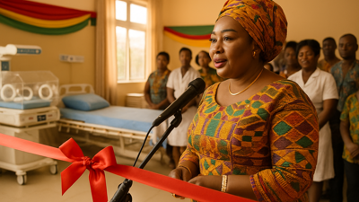 First Lady Lordina Mahama Champions Revolutionary Maternal Healthcare Initiative as Foundation Expands Ultramodern Facilities Across Ghana