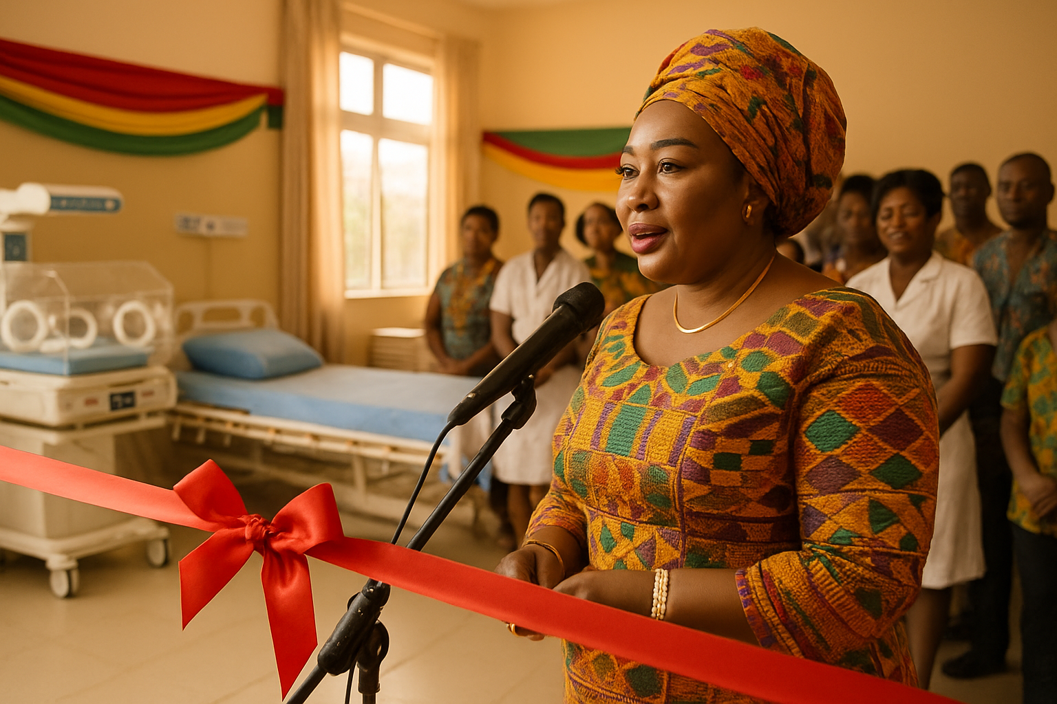 First Lady Lordina Mahama Champions Revolutionary Maternal Healthcare Initiative as Foundation Expands Ultramodern Facilities Across Ghana