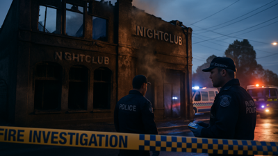 Love Machine Nightclub Destroyed in Suspicious Fire as Police Launch Criminal Investigation