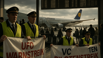 Lufthansa Pilot Strike Cancels Hundreds of Flights Across Europe as Labor Dispute Escalates