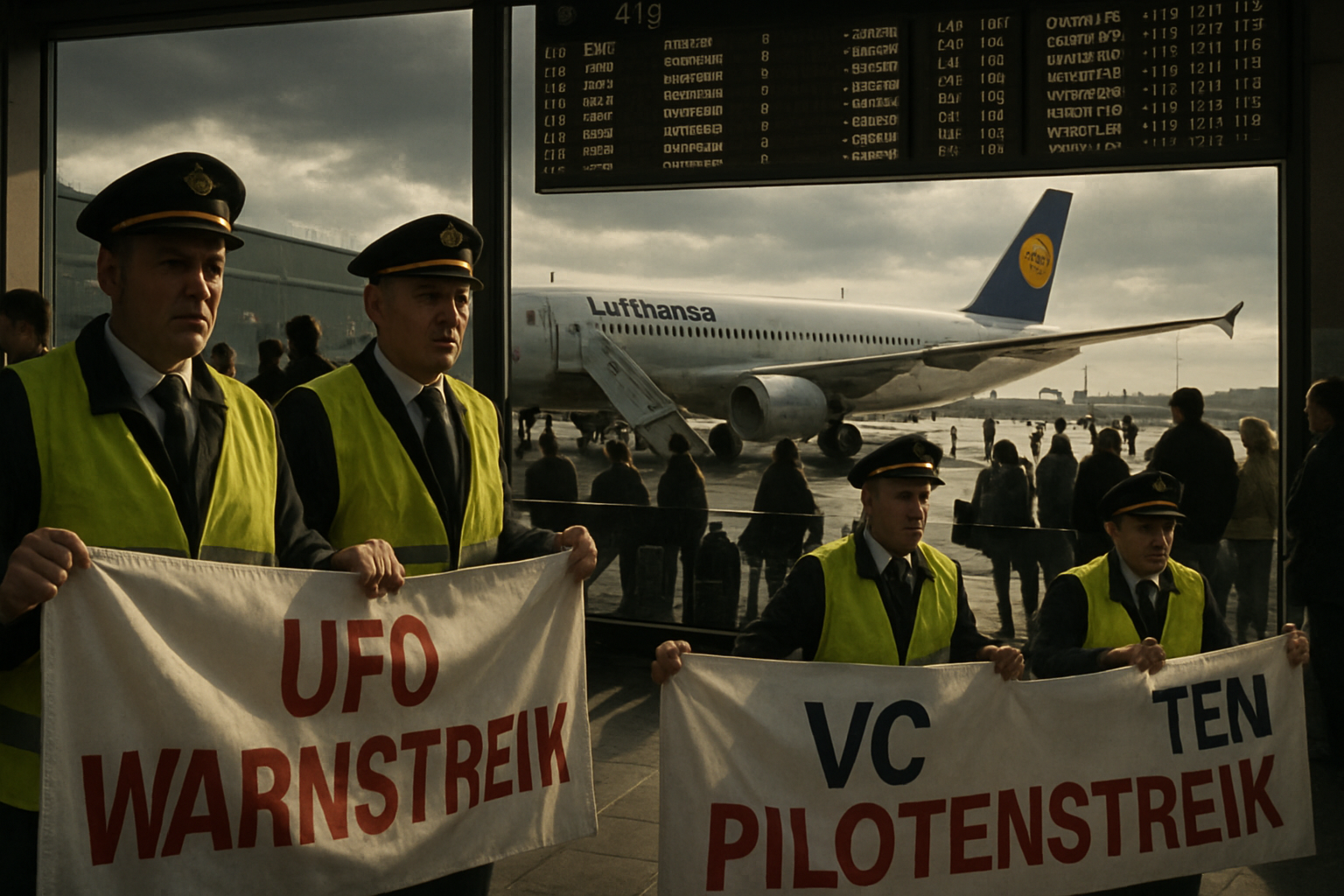 Lufthansa Pilot Strike Cancels Hundreds of Flights Across Europe as Labor Dispute Escalates