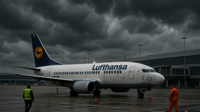 Lufthansa Pilot Strikes Disrupt 300 Daily Flights as European Transport Crisis Deepens
