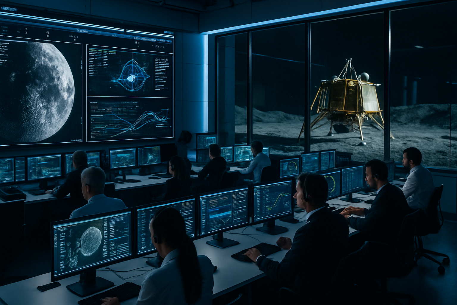 NASA's $72 Million Lunar Mission Fails as Airbus Expands Training Operations