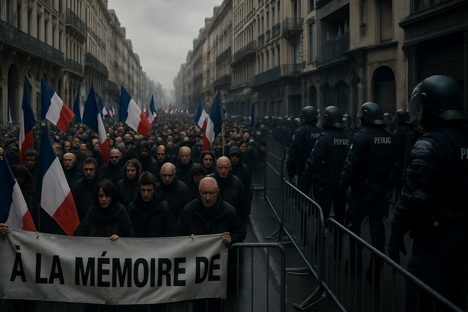 Thousands March in Lyon Memorial Rally as French Political Violence Crisis Deepens