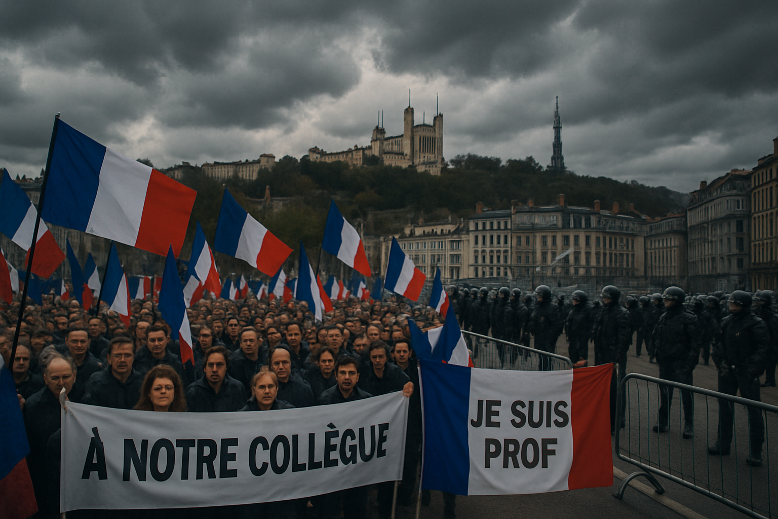 France on Edge as Thousands Gather for Memorial Rally Following Far-Right Activist's Death
