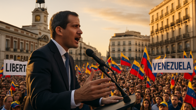 Venezuelan Opposition Leader María Corina Machado Defends Nobel Gift to Trump at Madrid Rally