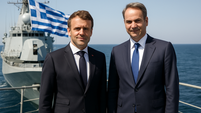 Macron and Mitsotakis Solidify Historic Defense Alliance with Mutual Defense Clause