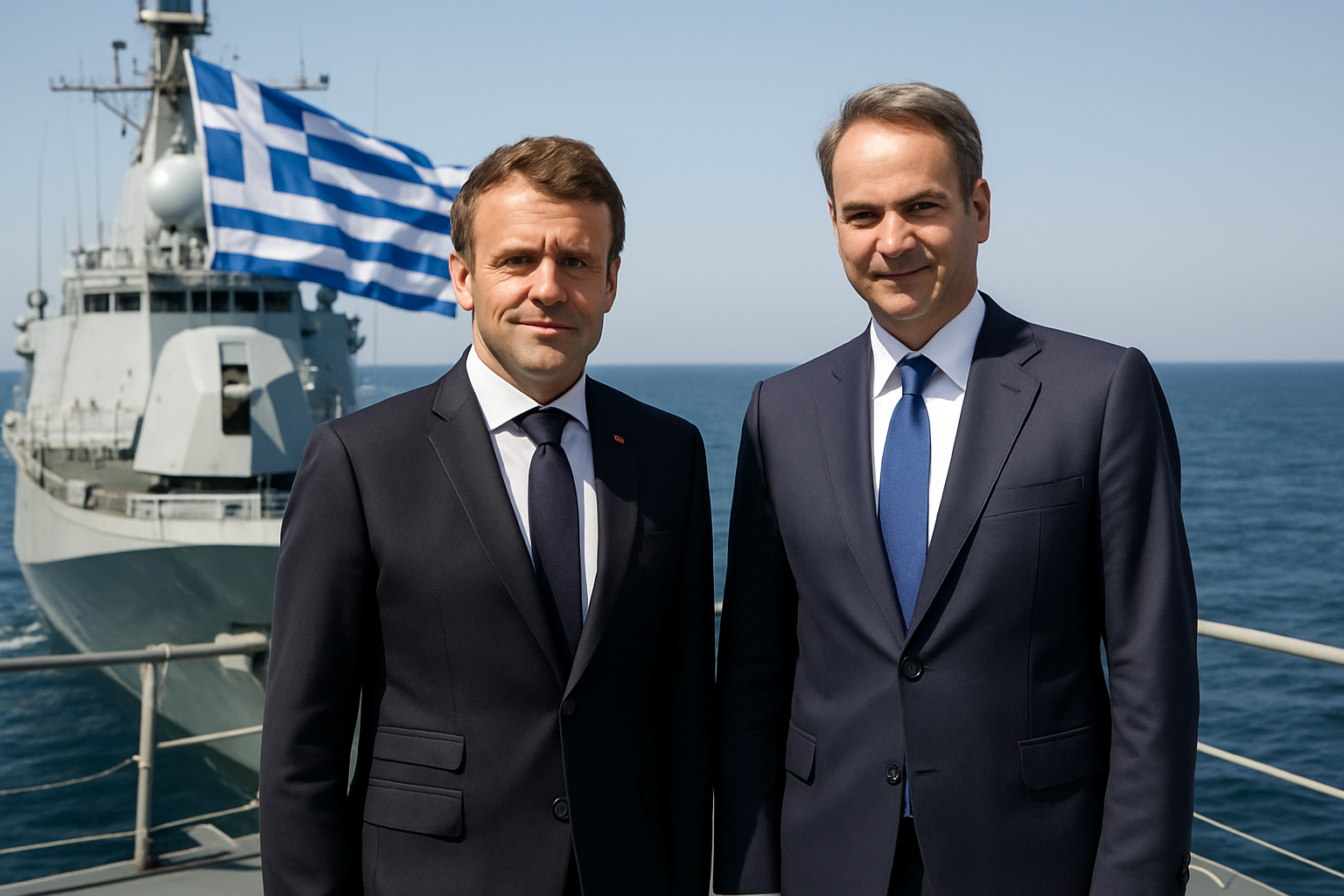 Macron and Mitsotakis Solidify Historic Defense Alliance with Mutual Defense Clause