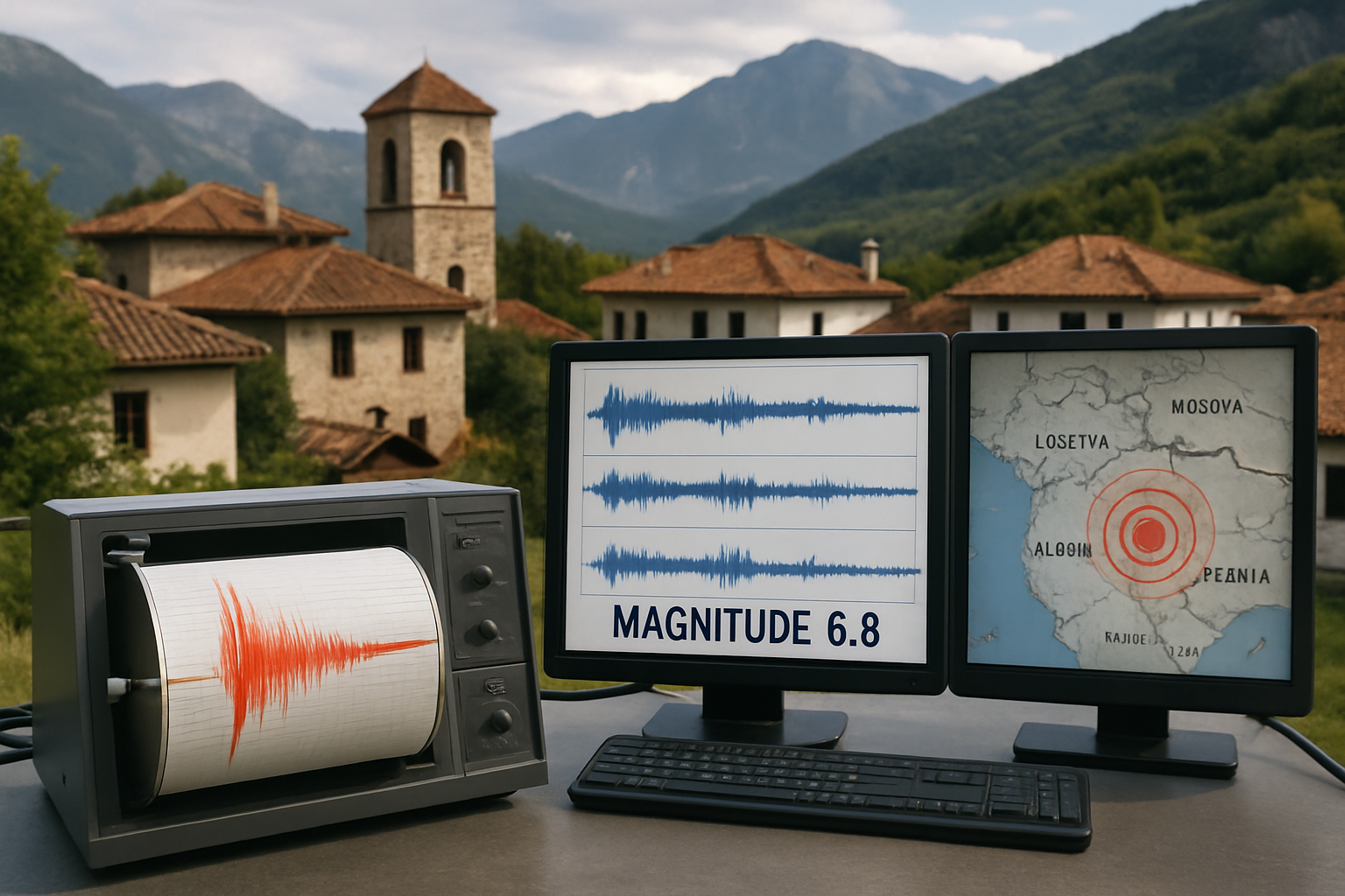 Magnitude 4.8 Earthquake Strikes Balkans, Tremors Felt Across North Macedonia, Kosovo and Albania