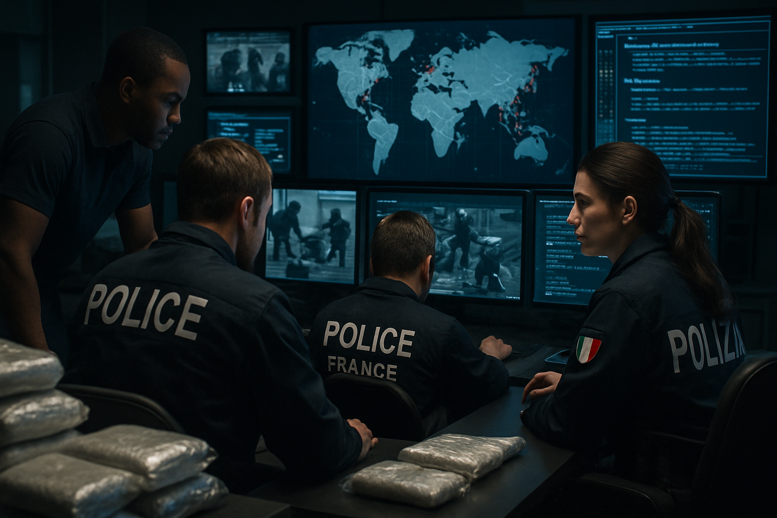 Major International Drug Busts Net 551 Kilos of Cocaine in Coordinated Global Operations