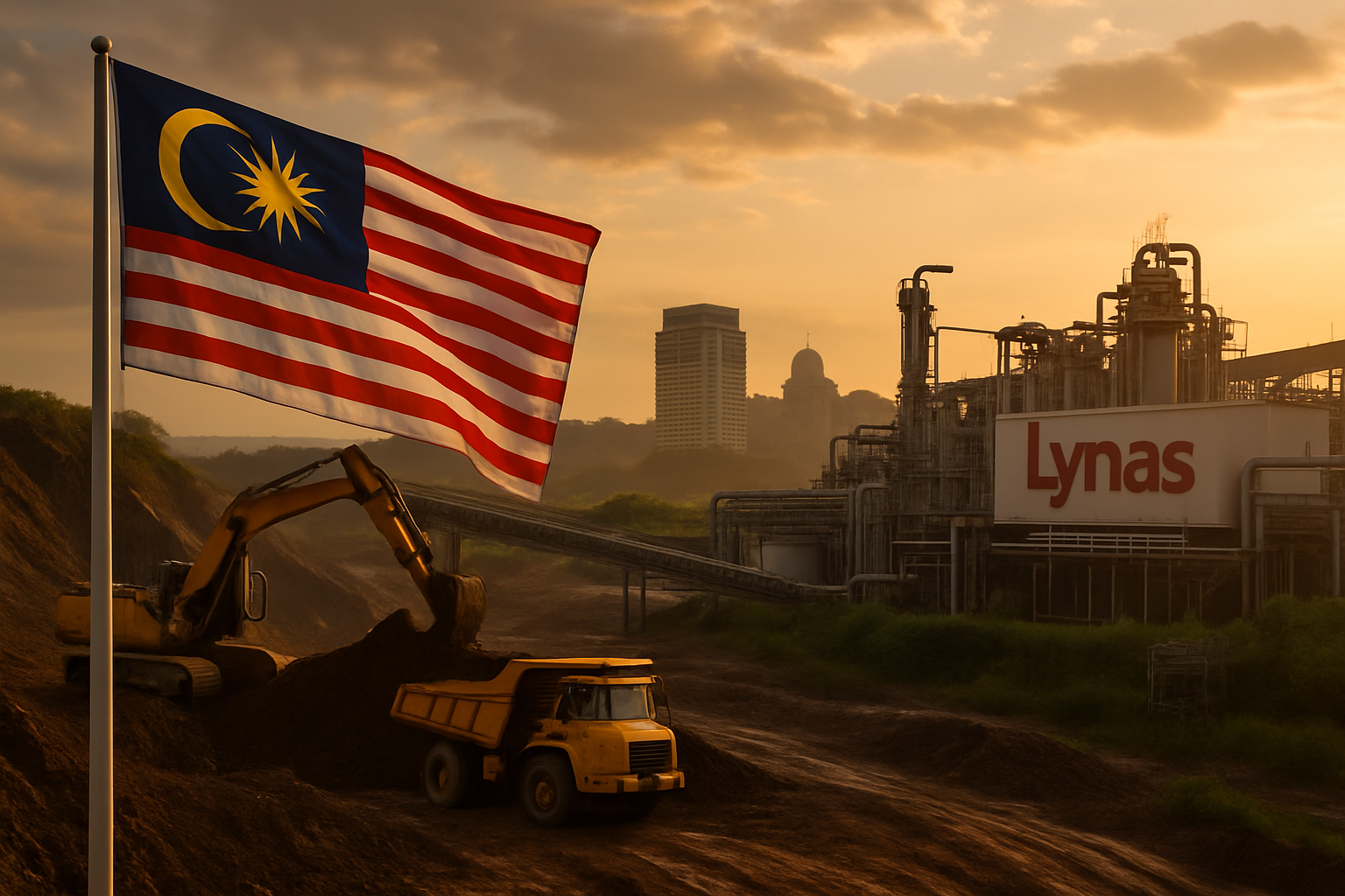 Malaysia's Lynas Mining License Extended Amid Political Reshuffling and Opposition Readiness