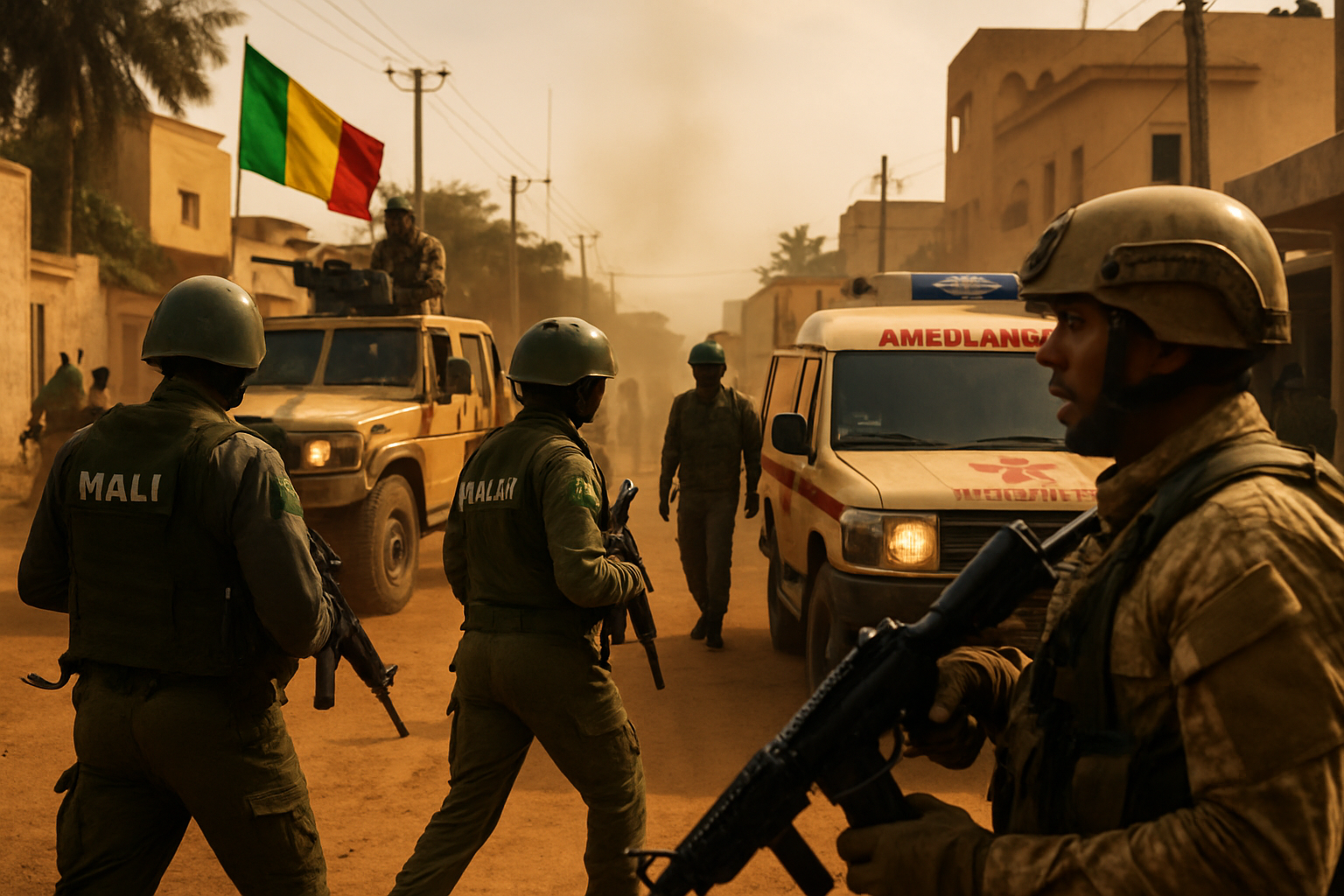 Mali Defense Minister Killed in Coordinated Jihadist Attacks as Security Crisis Deepens