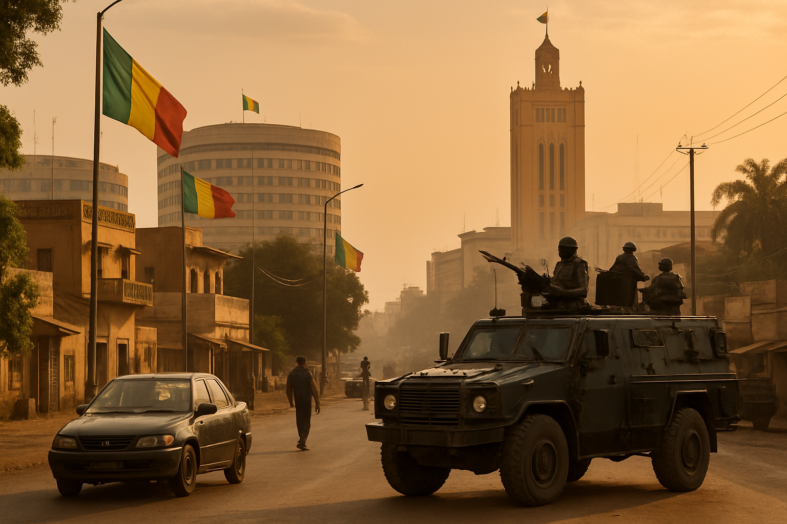 Mali's Military Junta Under Siege as Armed Groups Launch Coordinated Capital Assault
