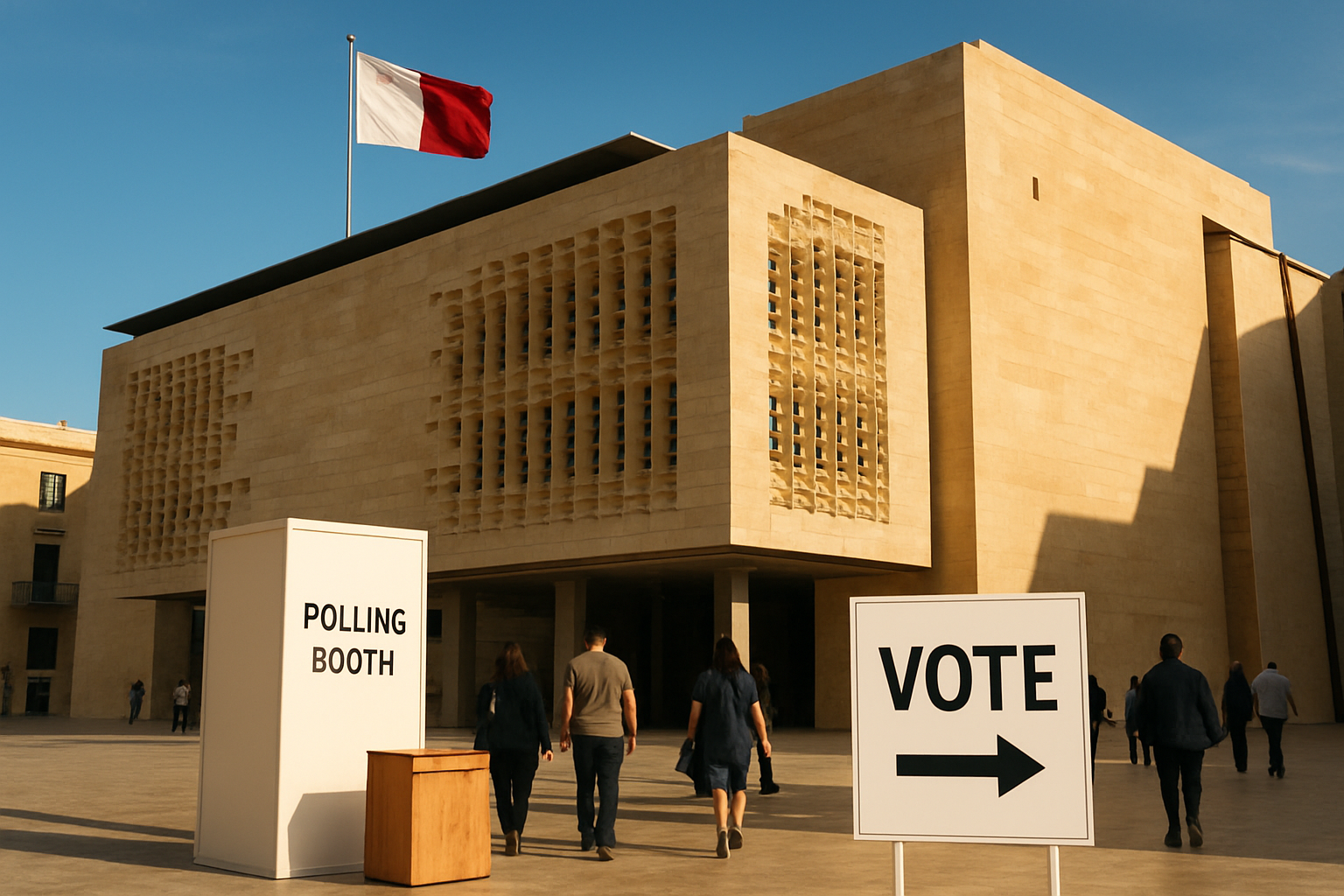 Malta Polling Shows Labour Dominance as 52% Predict Victory While Nationalist Party Struggles at 8%