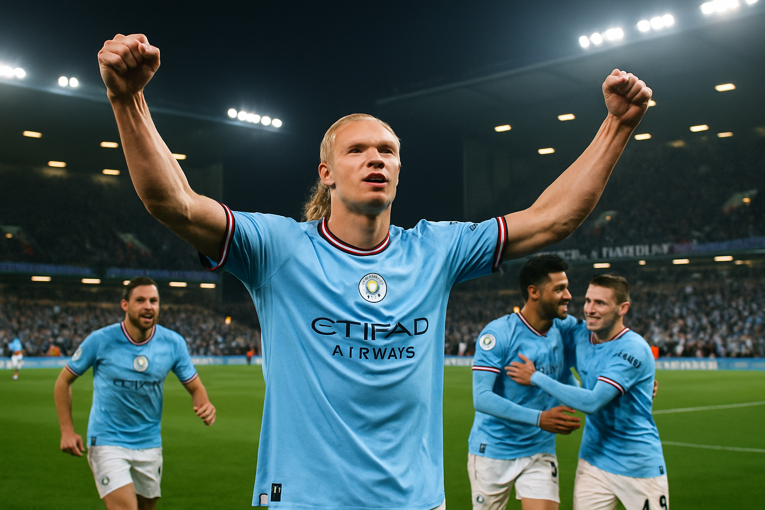 Manchester City Reclaim Premier League Summit as Haaland Strike Relegates Burnley