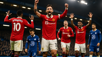 Manchester United Beat Chelsea 1-0 to Strengthen Champions League Hopes in London Derby