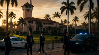 Armed Intruder Shot Dead After Breaching Trump's Mar-a-Lago Security Perimeter