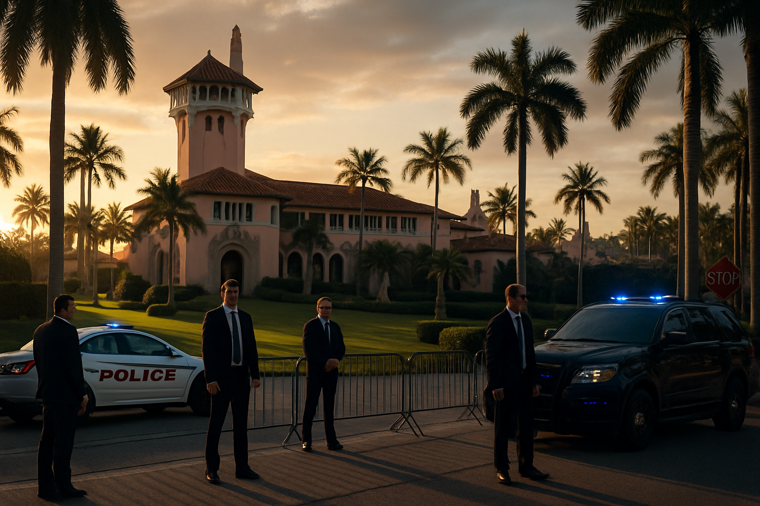 Armed Intruder Shot Dead After Breaching Trump's Mar-a-Lago Security Perimeter