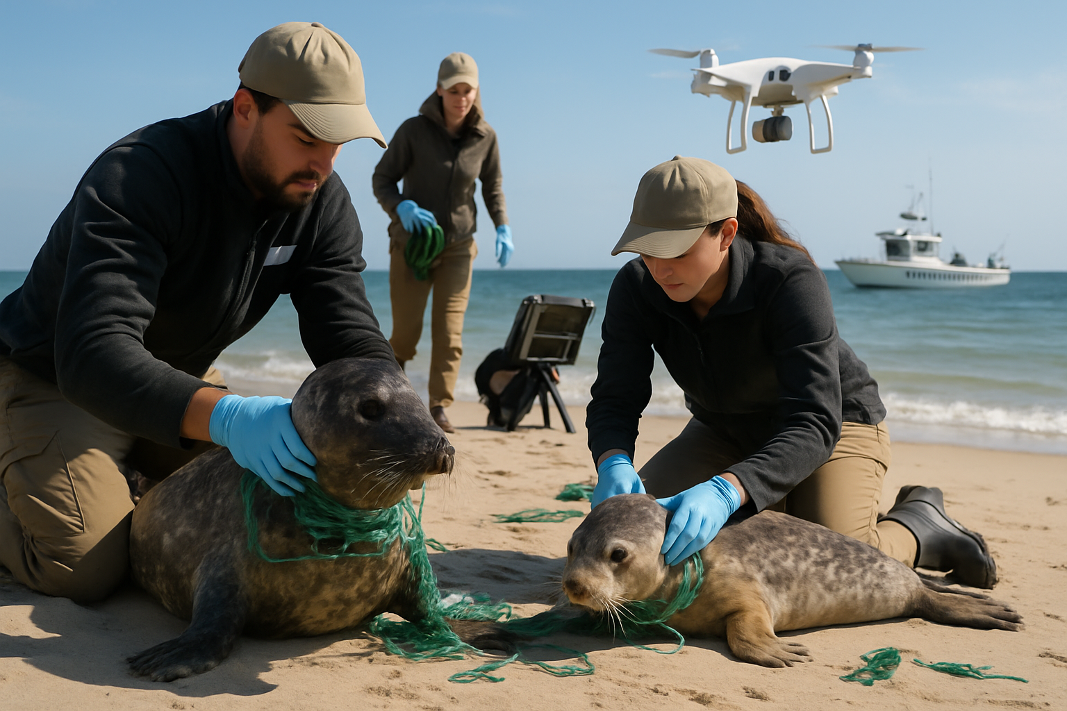 Revolutionary Conservation Efforts Save Marine Wildlife from Plastic Pollution Crisis as Global Temperatures Soar