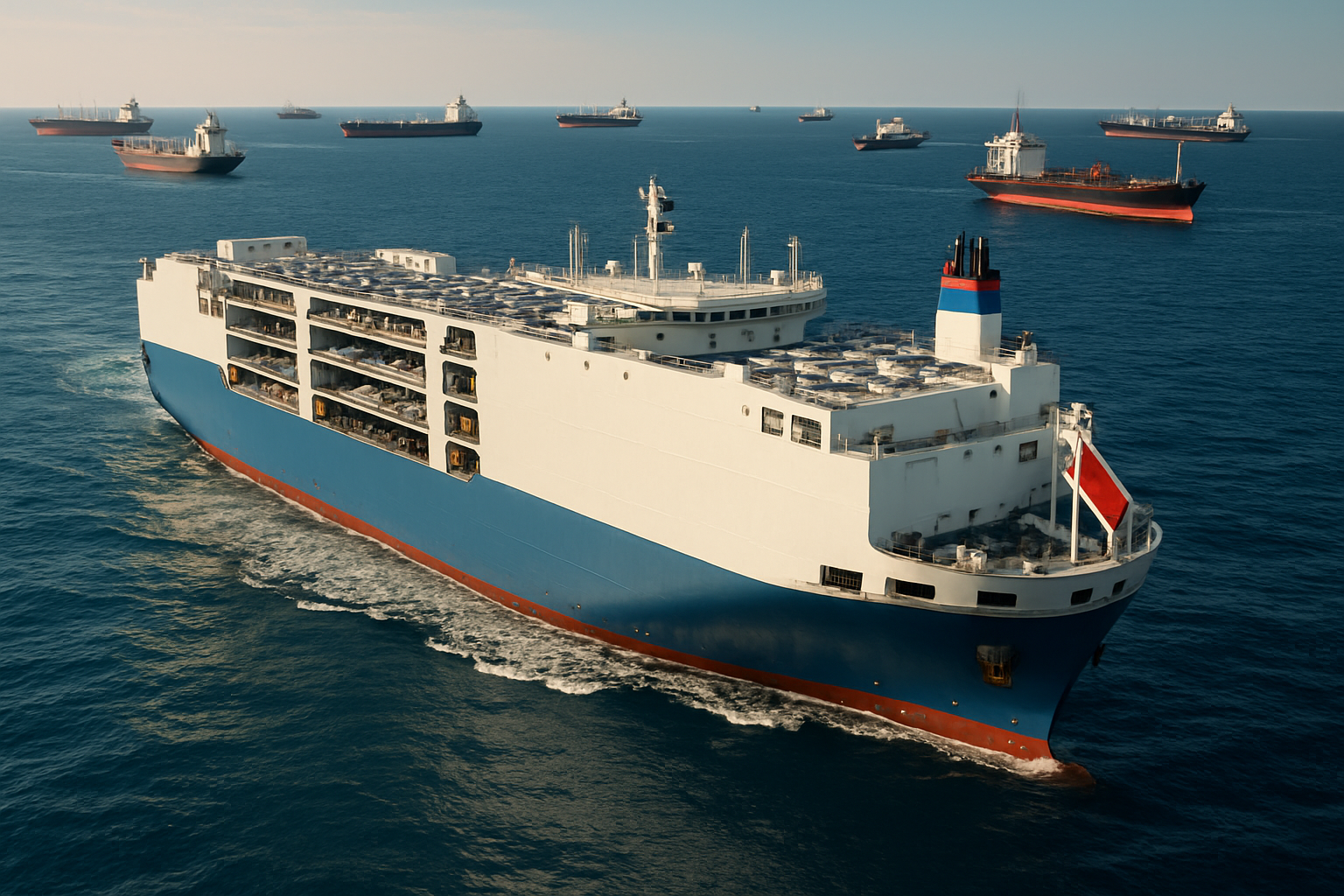 Global Maritime Industry Faces Shifting Dynamics as Car Carrier Deliveries Surge While New Orders Stagnate