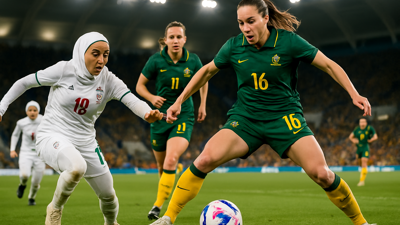 Matildas Dominate Iran 4-0 in Gold Coast Triumph, Advance to Asian Cup Knockout Stages