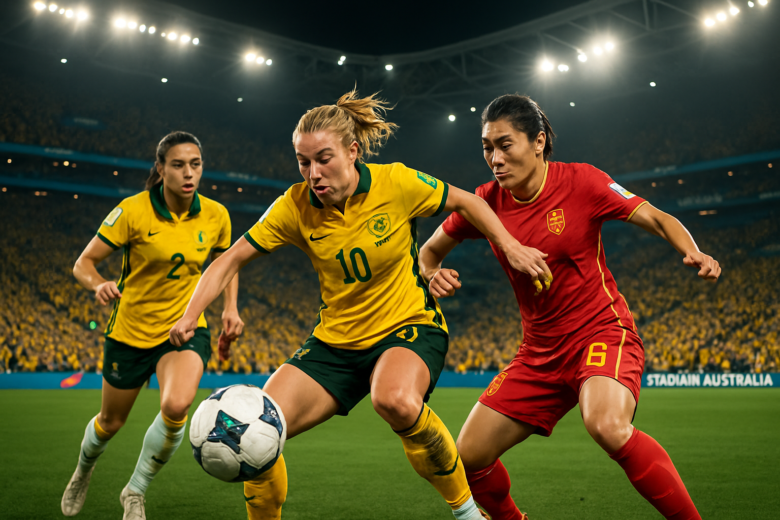 Matildas Chase Historic Glory as Japan Stands Between Australia and Asian Cup Championship
