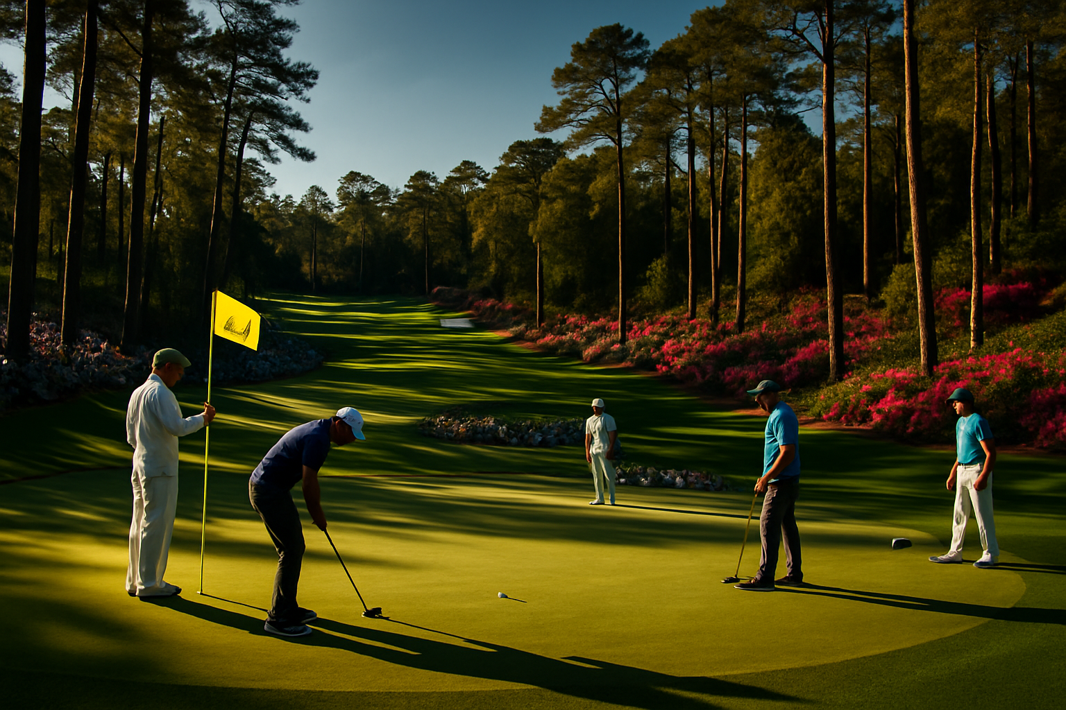 McIlroy Shares Early Lead as Masters Defence Gets Off to Perfect Start