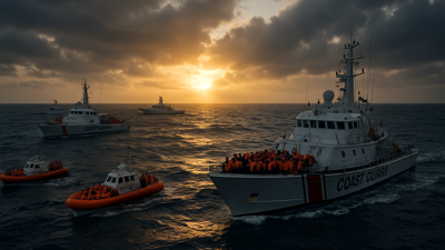 Deadly Mediterranean Migrant Boat Tragedies Claim at Least 38 Lives Across Multiple Routes