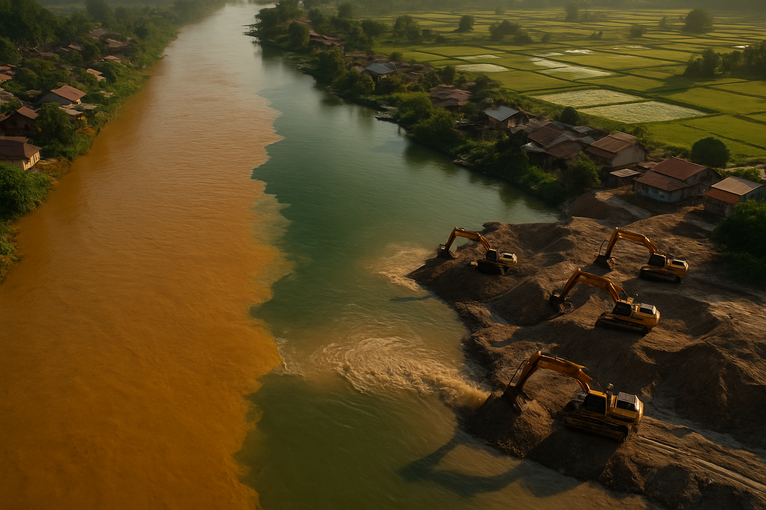 Mekong River Environmental Crisis: Rare Earth Mining Operations Threaten Southeast Asia's 'World Kitchen'