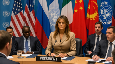 Melania Trump Makes History Chairing UN Security Council Meeting on Children in Conflict