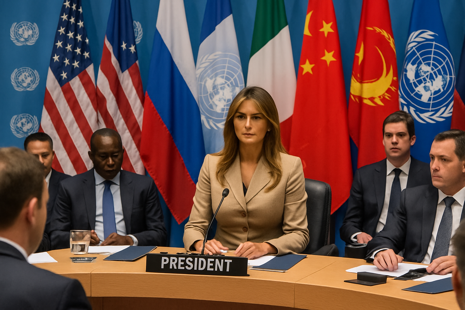 Melania Trump Makes History Chairing UN Security Council Meeting on Children in Conflict