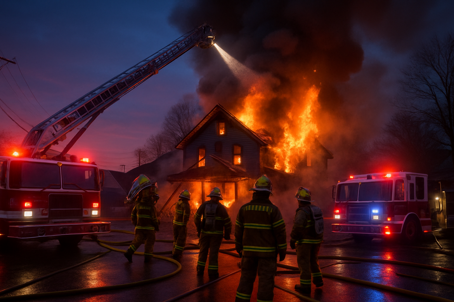 Melbourne House Fire Emergency: Woman in Critical Condition as Teens Smash Window to Flee Burning Home