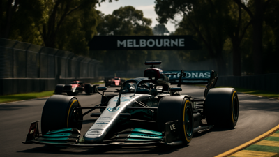 Mercedes Hit by Major Crash Drama as Russell Tops Practice Before Australian Grand Prix Qualifying