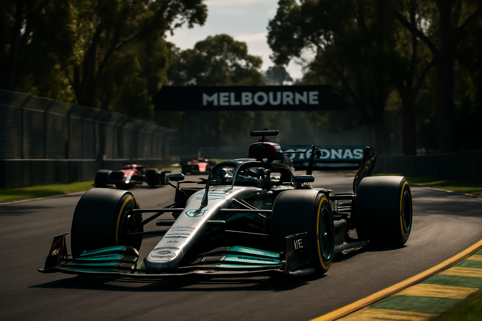 Mercedes Hit by Major Crash Drama as Russell Tops Practice Before Australian Grand Prix Qualifying