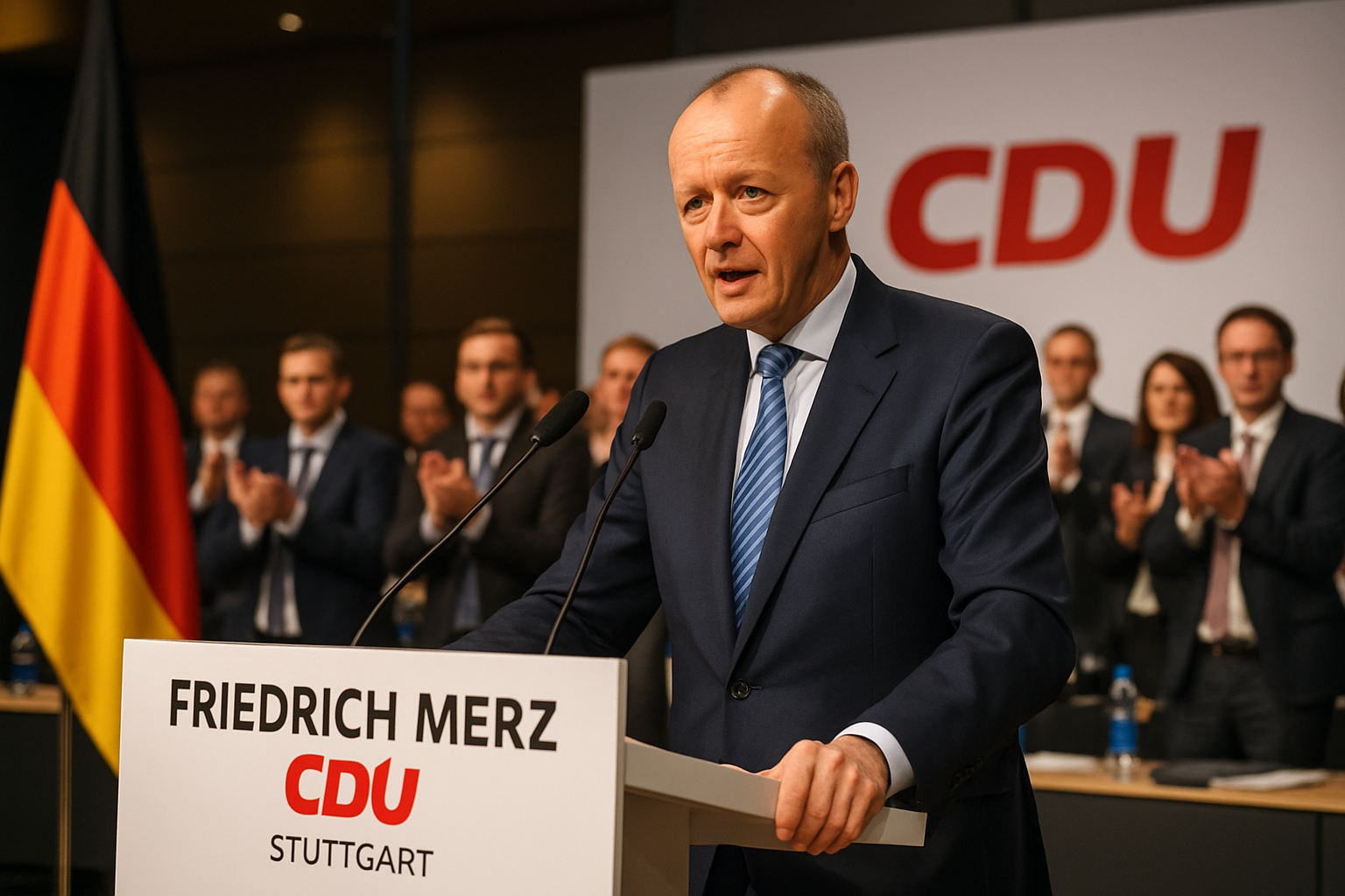 Merz Secures Strong Re-Election as CDU Leader Amid European Political Turbulence