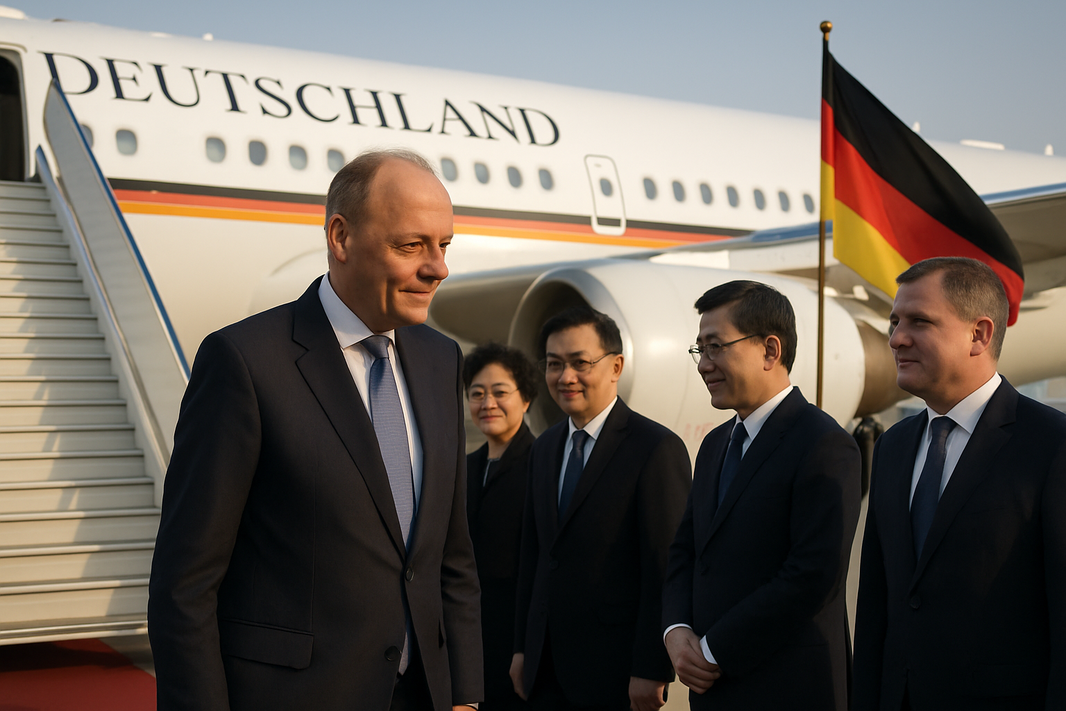 Chancellor Merz Lands in China to Reshape Germany's Economic Strategy Amid Growing Tensions