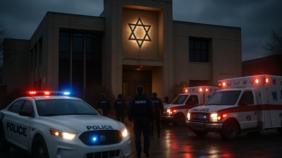 FBI Opens Terrorism Investigation After Gunman Rams Truck into Michigan Synagogue, Shot Dead by Security