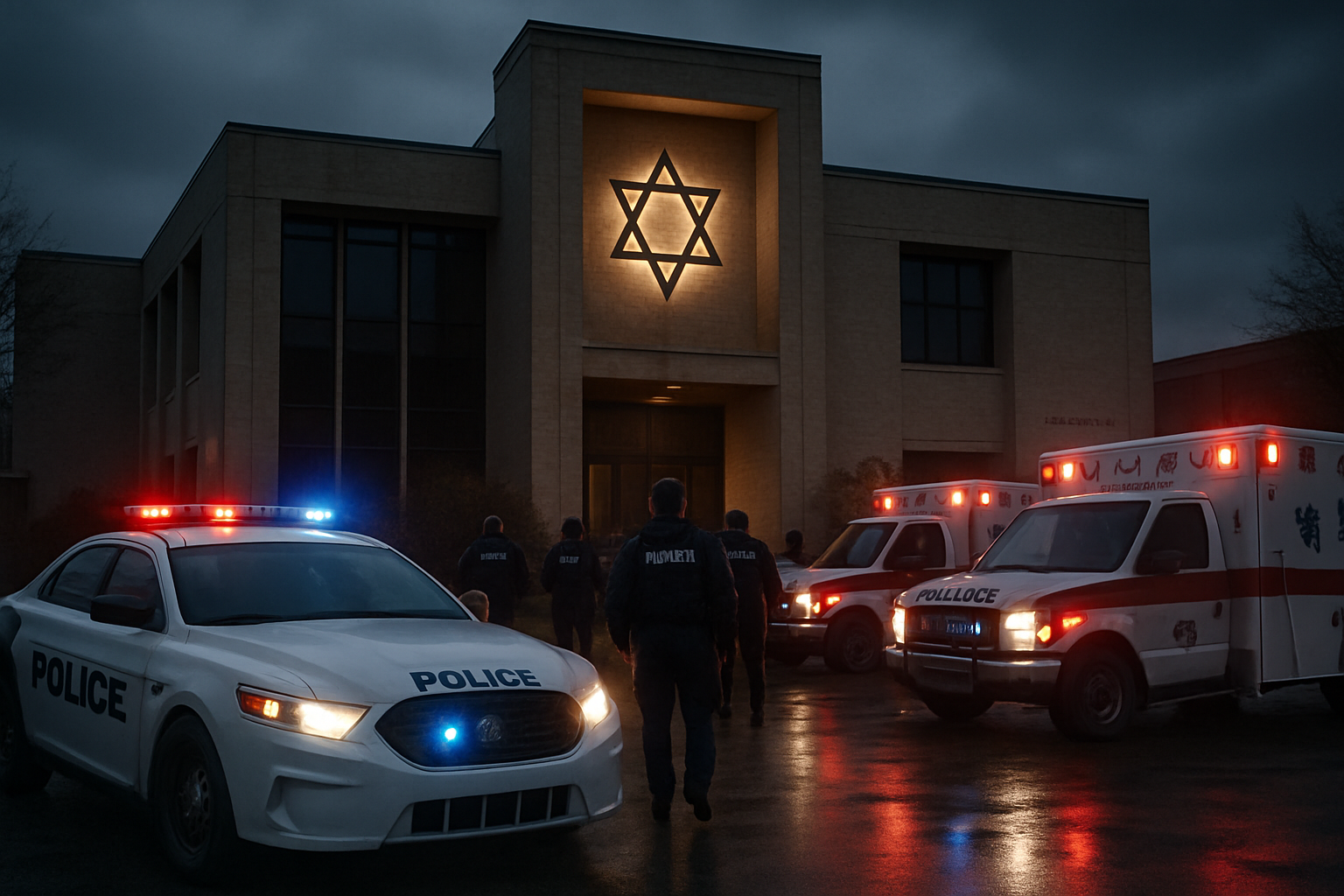 FBI Opens Terrorism Investigation After Gunman Rams Truck into Michigan Synagogue, Shot Dead by Security
