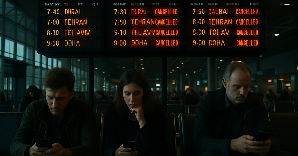 Global Aviation Crisis: Middle East Airspace Closures Trigger Massive Flight Cancellations as Iran-US Military Strikes Escalate