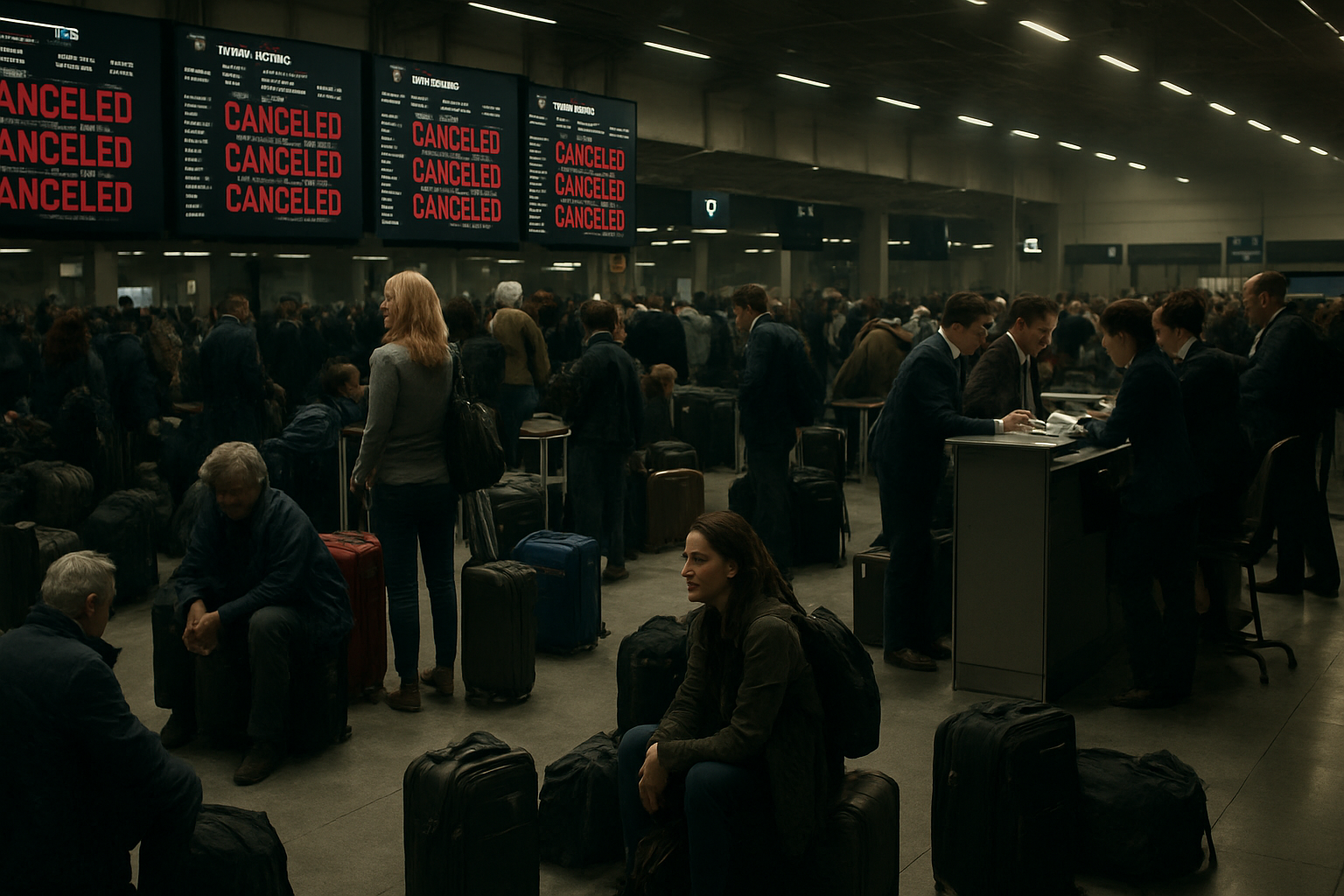 Global Aviation Crisis Erupts as Middle East Airspace Closures Strand Thousands