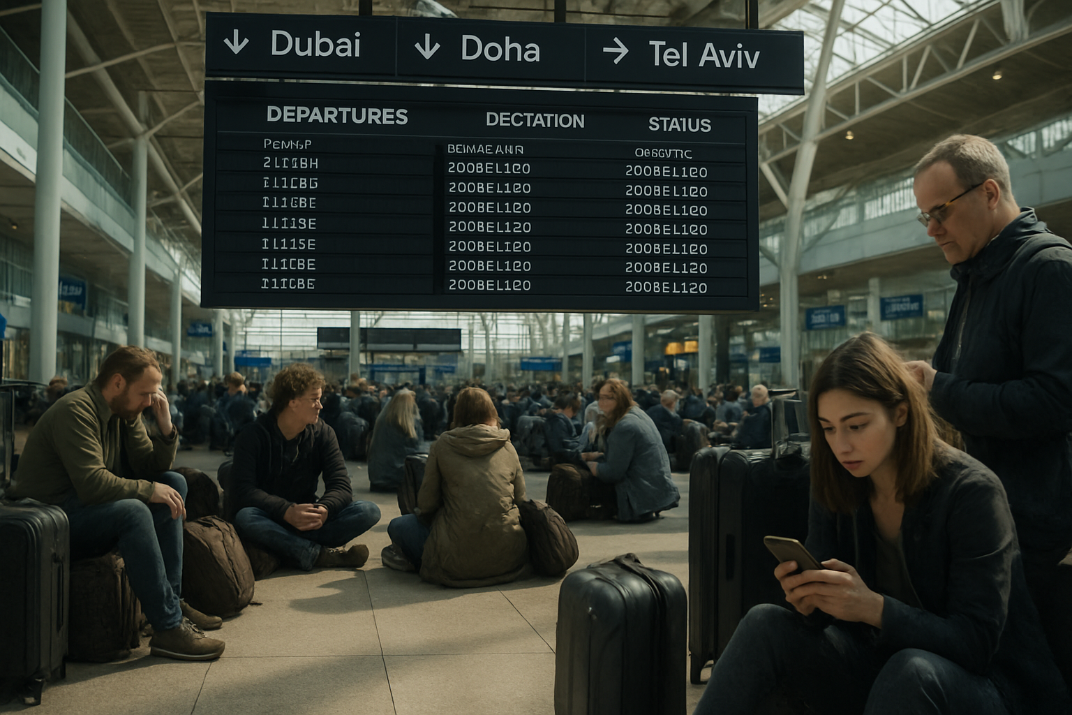 Global Aviation Crisis: Middle East Conflict Forces Unprecedented Travel Disruptions as 18,000 Flights Cancelled Worldwide
