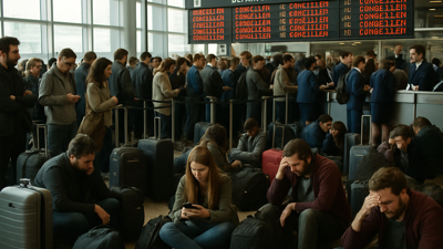 Global Aviation Crisis: Middle East Conflict Grounds 18,000+ Flights as Millions of Passengers Stranded Worldwide