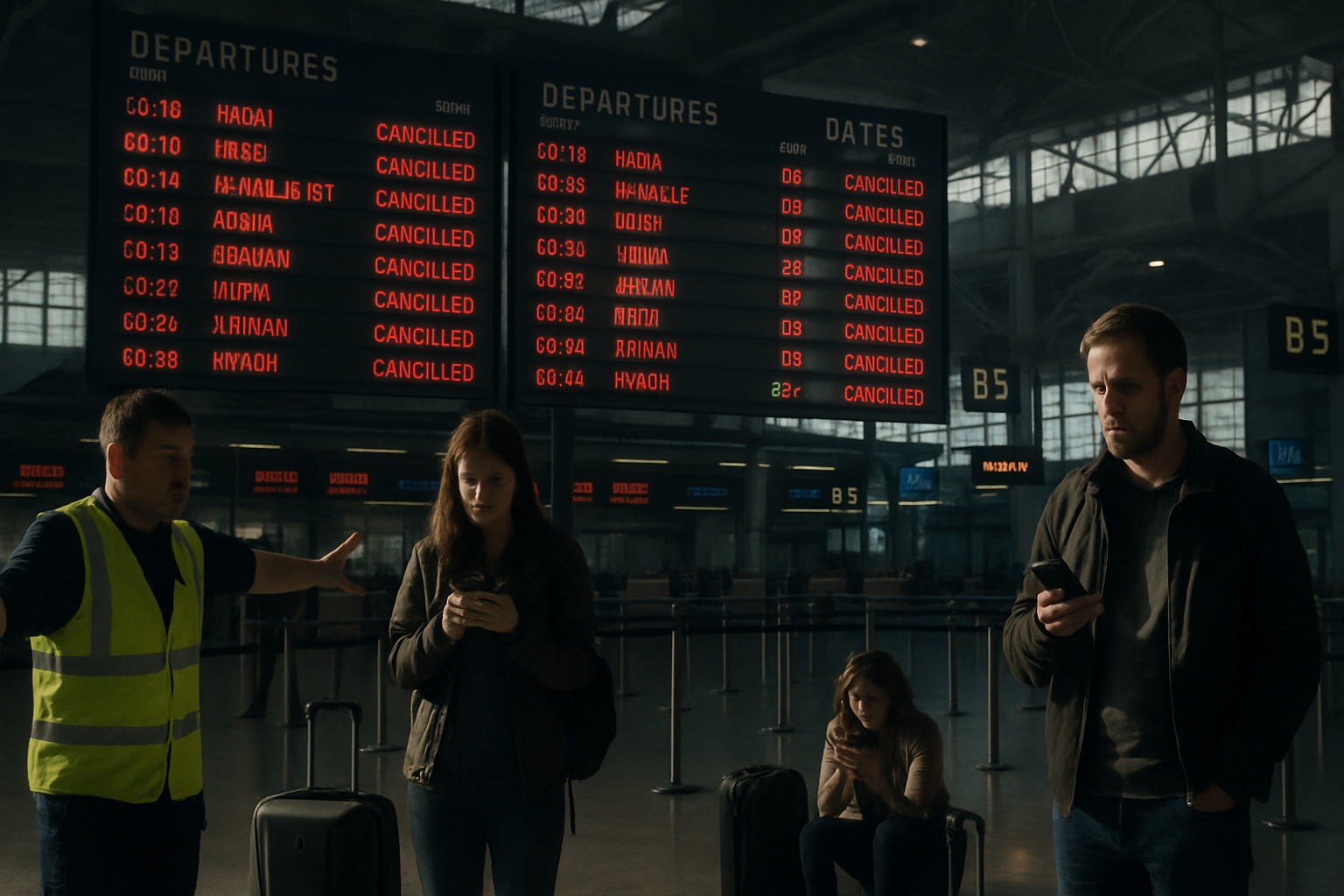 Middle East Aviation Crisis Forces Unprecedented Global Flight Cancellations as Airlines Halt Operations